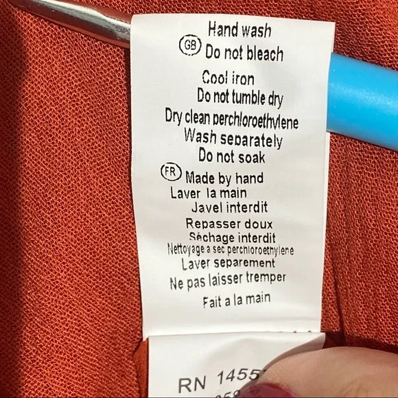 See U Soon NWT Brick/Terracotta Sleeveless Maxi Dress Small - Picture 11 of 16